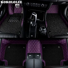 KOKOLOLEE Custom auto vloermatten voor Chevrolet Alle Modellen Captiva Cruze Sail Spark Aveo Blazer Sonic auto accessoires auto- styling(China)