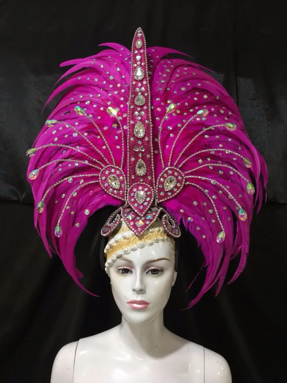 LatindanceSambaaccessoriesFashionexquisiteheaddressfeathers