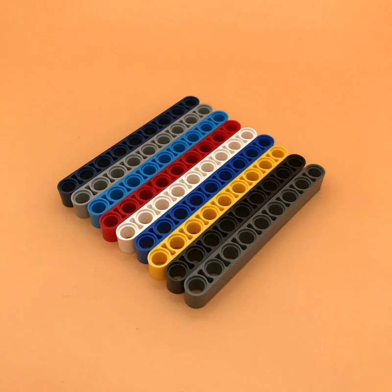 

10pcs/lot MOC Building blocks Compatible with Technology machinery spare parts 40490 1X9 hole arm (thick)