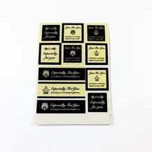 110 pçs/lote preto & branco
