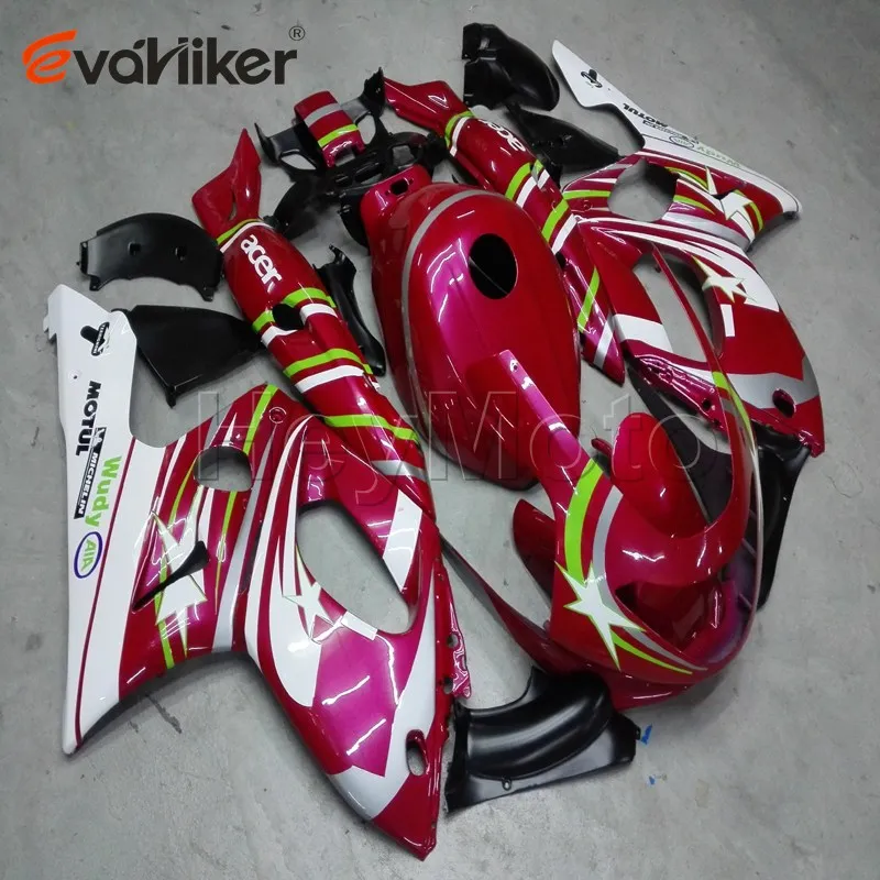 Пользовательские мотоцикла хомут для YZF600R 1997-2007 1998 1999 2000 2001 2002 2003 2004 2005 2006 Синий Пламя ABS обтекатель H2 - Цвет: F
