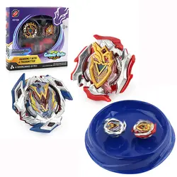 Bablade игрушки для детей Beyblade взрыв с пусковая рукоятка и синий Combact диск набор гироскопов спиннинг игрушки игры подарок для детей