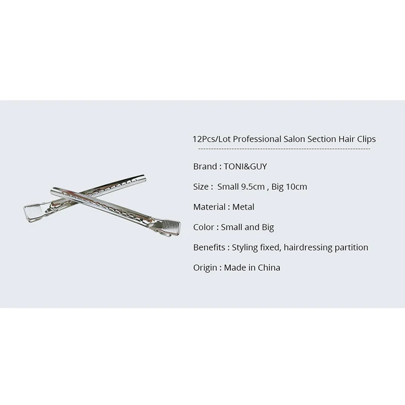 New 1/3Pcs Metal Hair Clip For Women Stainless Steel Hairdressing Clips For Girls Professional Salon Hairpins Hair Styling Tools New 1/3Pcs Metal Hair Clip For Women Stainless Steel Hairdressing Clips For Girls Professional Salon Hairpins Hair Styling Tools