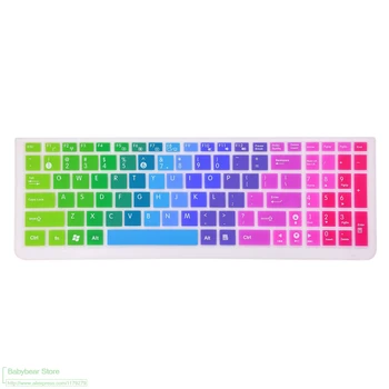 

Silicone Laptop 15.6 Keyboard cover Skin For Asus F555 F556Ua P2540Ua Gl502Vs Ux501Vw X540La X550Za K501Ux K501Uw k501lx Gl552Vw