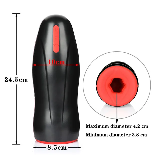 Automatic Rotation and Telescopic Male Masturbator Intelligent Voice Interaction Sex Machine Heatin