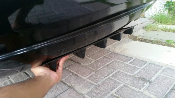 Задний бампер ABS shark для Chevrolet Blazer Traverse Tahoe Equinox Trax Sonic болт Caprice автомобиля задний с