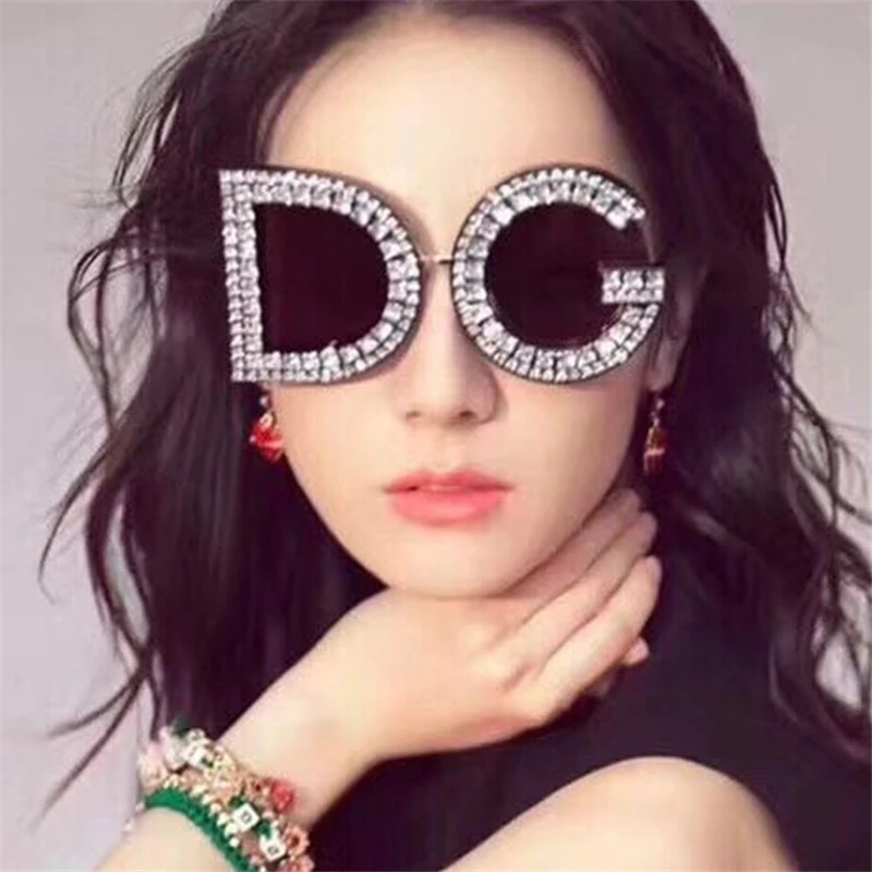 

2019 New style Super large round Sunglasses Women Major Luxury Sunglasses UV400 Full of personality GD15994 Luxury Design