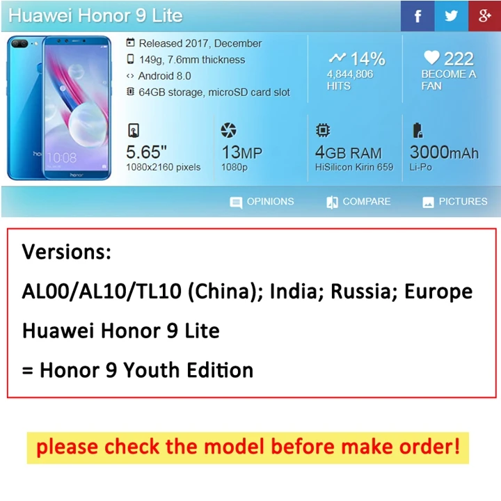 Honor 9 Lite чехол для телефона Huawei Honor 9 Lite чехол Fundas 3D милый розовый конь Единорог Ститч Кот Мягкий силиконовый чехол Капа