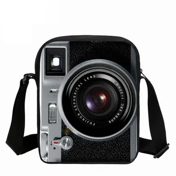 

2019 VEEVANV Men Messenger Bags Vintage Camera Printing School Bags Casual Children Fashion School Shoulder Crossbody Bag Small