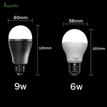 Mi Light 2.4G Wireless E27 6W 9W RGBW RGBWW Led Light 110v 220v Dimmable Led Bulb Lamp RF Remote Control Wifi APP Controller kzkrsr original milight led bulbs 4w 5w 6w 9w gu10 e27 e14 rgbw rgbww lamp wireless control wifi 4zone 2 4g rf remote controller