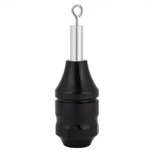 Профессиональная татуировка пистолет ручка трубки тату машина Картридж ручка Круглый Сплав прибор для нанесения татуировок ручка трубка с крюком татуировки поставка