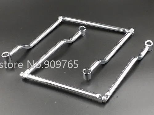 Saddle bag Support Bars Mounts Bracket For Kawasaki Vulcan 800 900 Honda Rebel 250 Yamaha V Star 1100 Suzuki Boulevard Harley | Автомобили