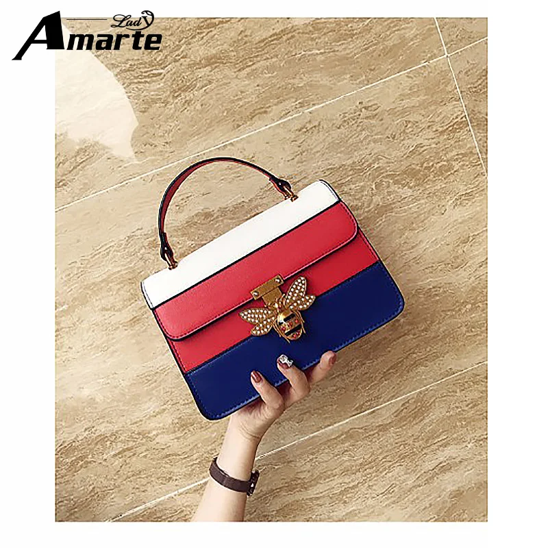 

Amarte 2018 Women Luxury Rhinestones Bee Purses and Handbags Crossbody Bag For Ladies Evening Bags Party Bag Bolsa Feminina