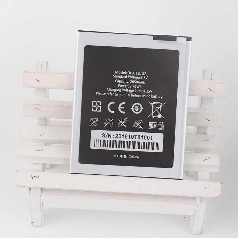 Батарея для Oukitel u2 смартфон 2050 mAh резервного копирования В наличии!|battery for|battery for
