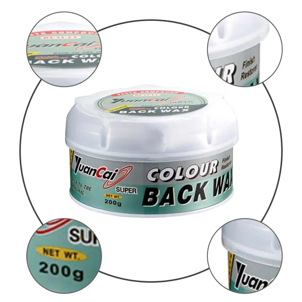 Car Wax Polishing Wax Remove Shellac Paint Repair Care Wax Oil Scratch Decontamination Polishing Wax