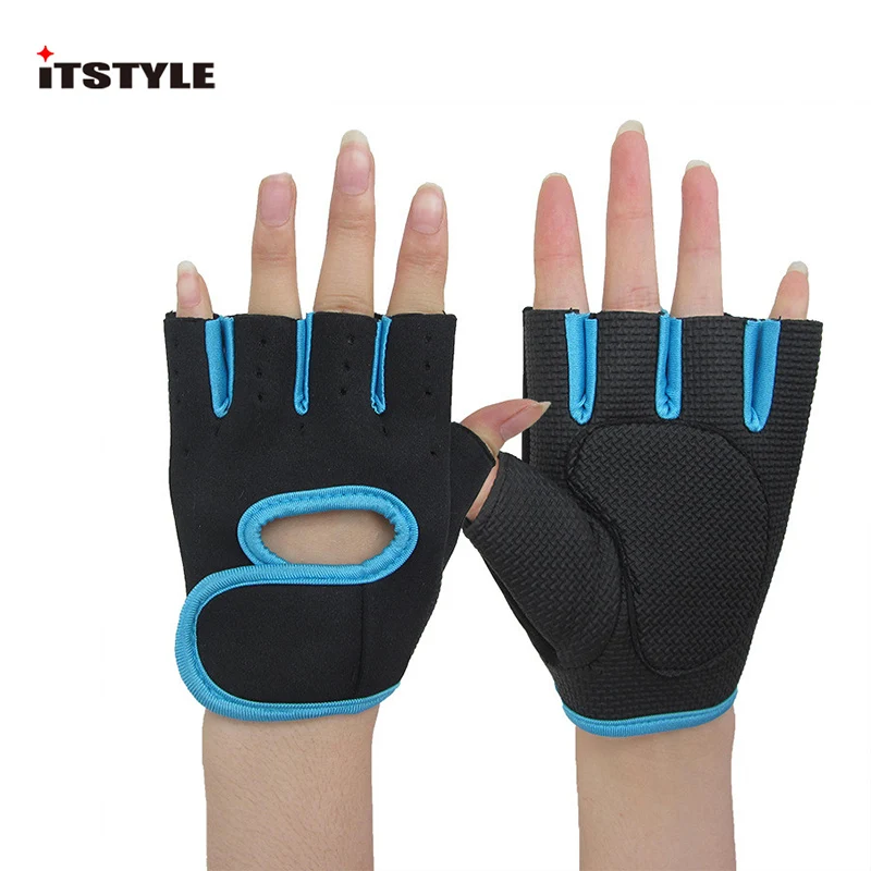 

ITSTYLE Fitness Weight Lifting help Sport Gloves Exercise Workout Gym Body Building Training Half Finger Glove
