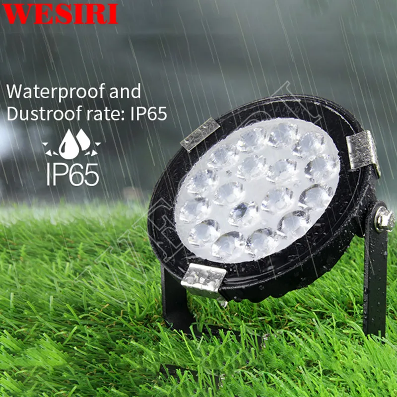 Mi.Light 9W RGB + CCT Светодиодная лампа для сада 10000 в постоянного тока IP65
