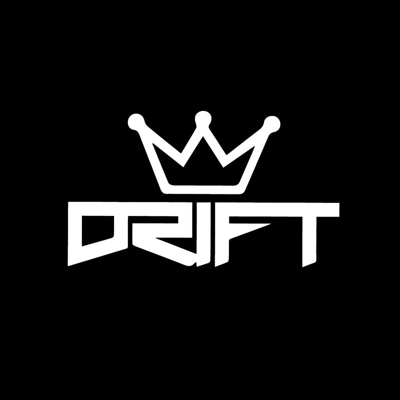 QYPF 15 5 см * 8 9 DRIFT KING модный Декор Виниловая наклейка для автомобиля переводная