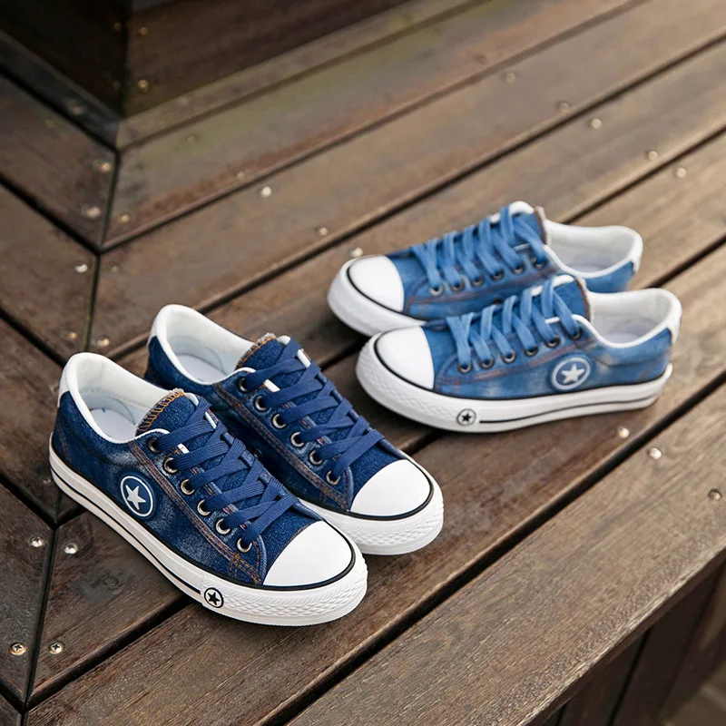 new denim canvas shoes