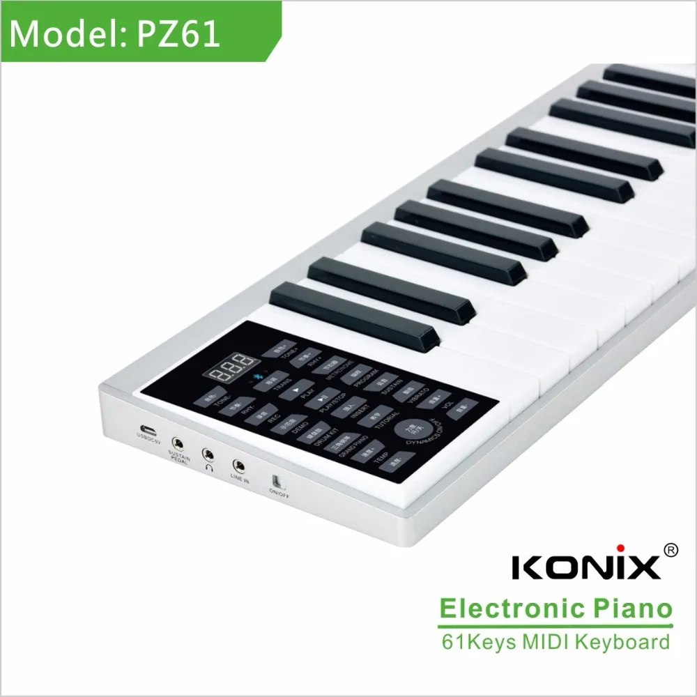 High Quality Smart Electronic Piano 61 Keys electric piano keyboard MIDI Keyboard Portable piano