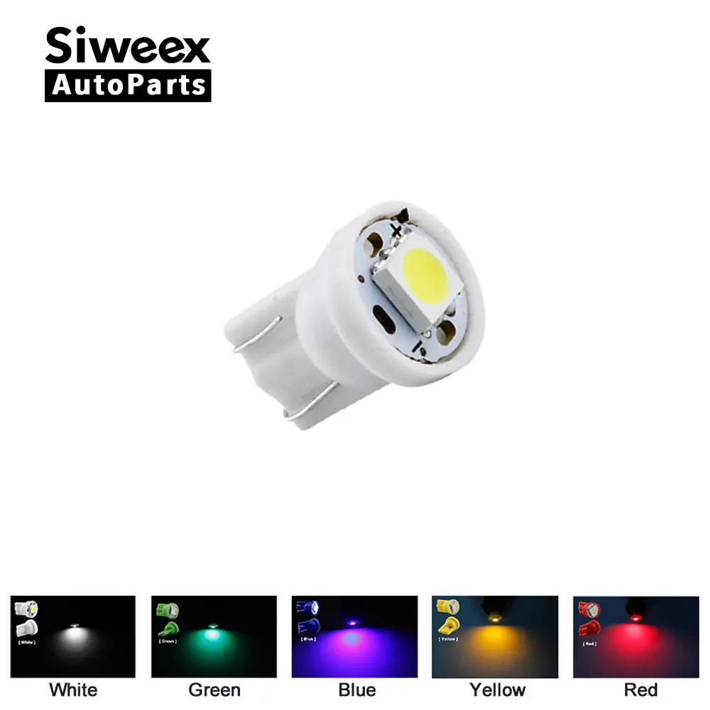 20 шт. Автомобильные светодиодные лампы T10 194 168 W5W SMD 1 5050 | Автомобили и мотоциклы
