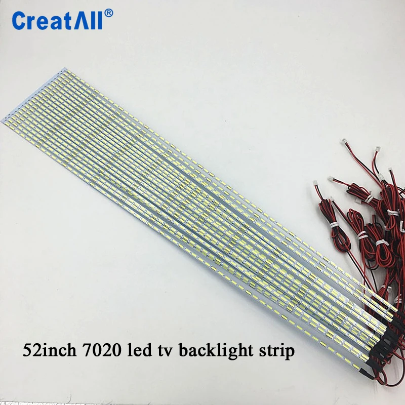 55''inch 7020 LED tv backlight strip Aluminum Plate Strip Backlight led edge for LCD Monitor TV 610mm |