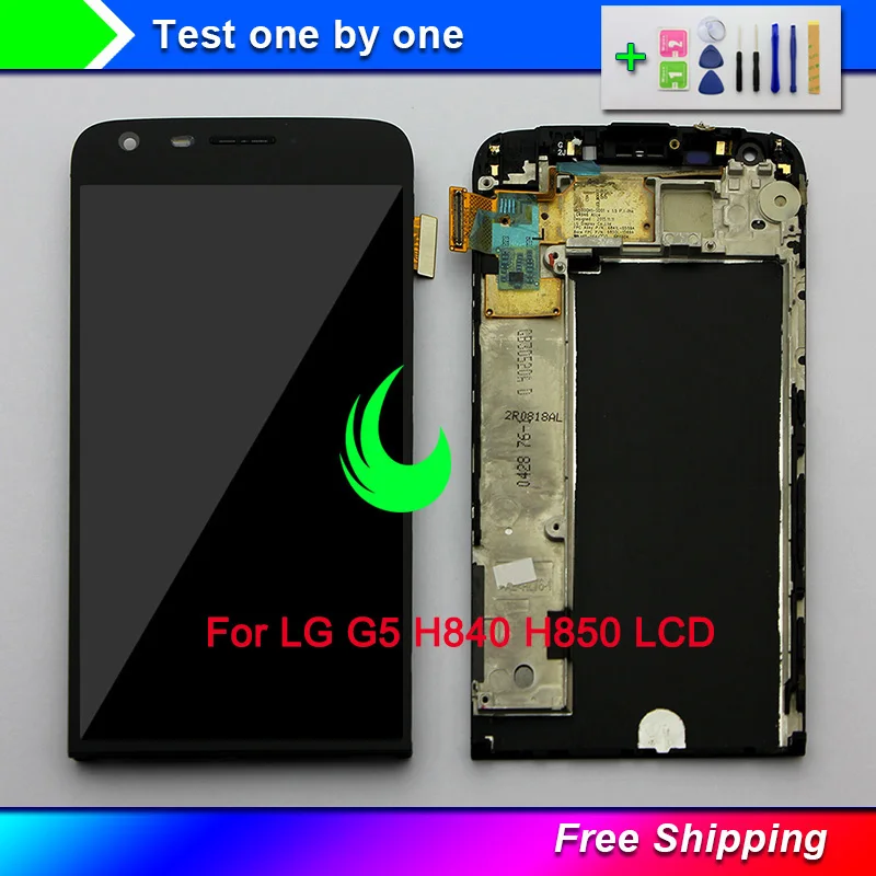 

5.3" Original Display For LG G5 H840 H850 LCD Display with Touch Screen Digitizer Assembly with Frame Replacement For LG G5 LCD