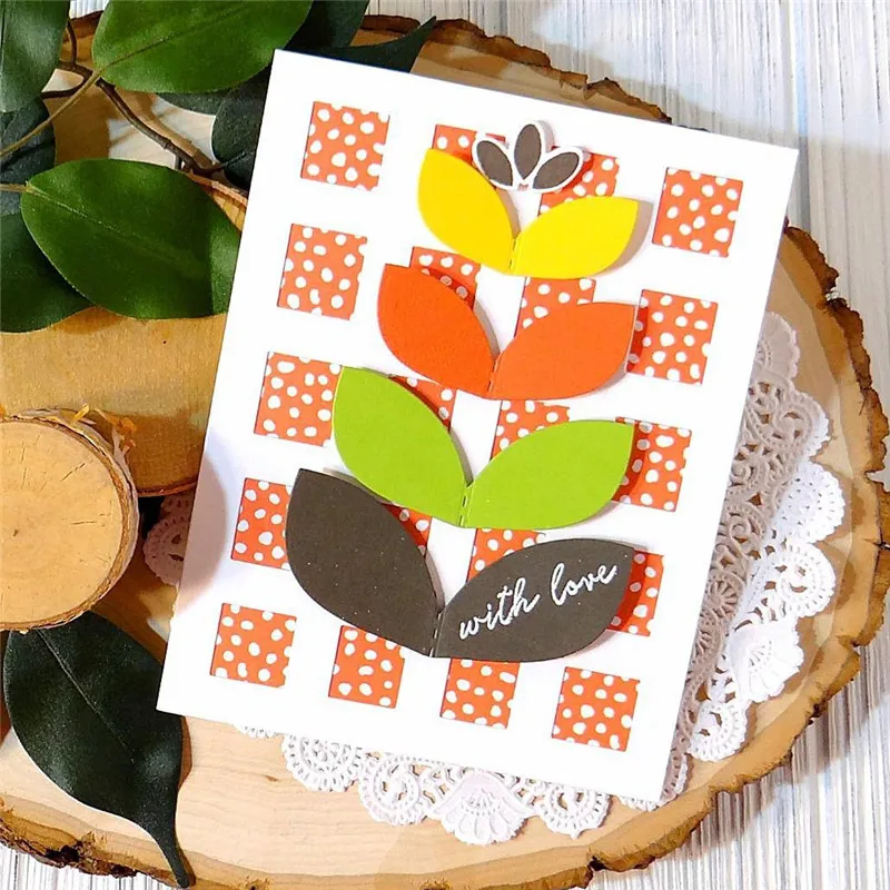 

DiyArts Leaf Metal Cutting Dies Butterfly 4Pcs/lot Scrapbooking for Card Making Embossing Cuts New Craft Knife Stamp
