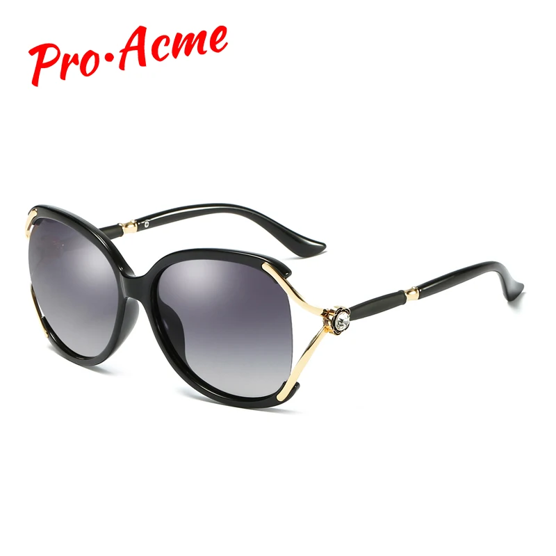 

Pro Acme Brand Designer Butterfly Crystal Sunglasses for Women 2018 Polarized Sun Glasses UV400 Shades Female Eyewear CC1038