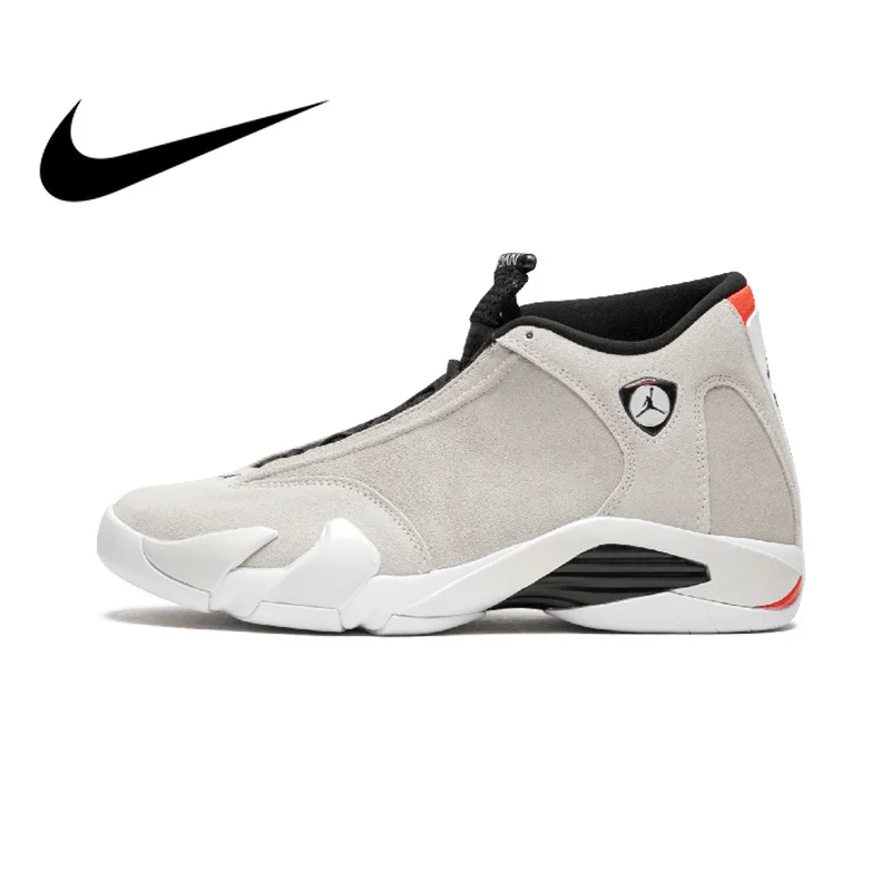 

Original Authentic NIKE Air Jordan 14 Retro Men's Basketball Shoes Sport Outdoor Sneakers Medium Cut Lace-Up Good Quality 487471