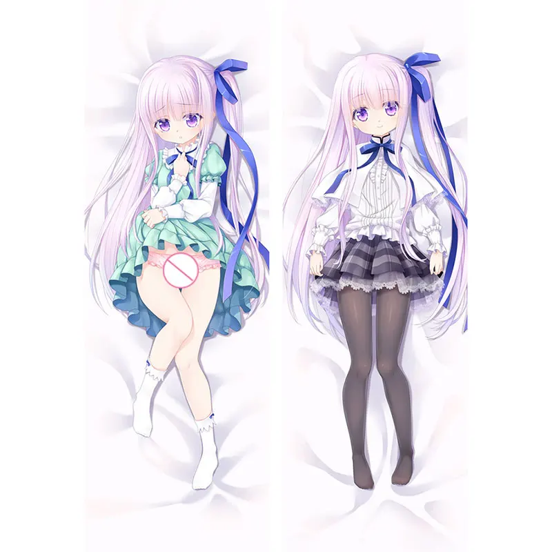 Двусторонняя Подушка с принтом Аниме Dakimakura Girl обнимающая Чехол|Наволочка| |