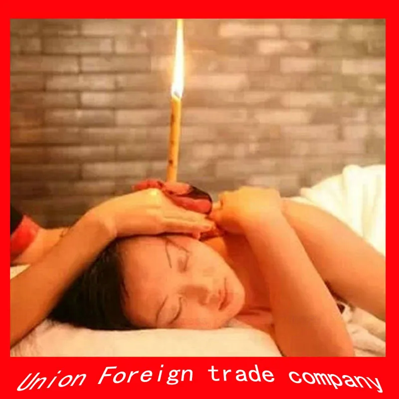

100pcs= 50pairs Free Shipping Natural physical therapy Beewax Ear Care Candles Health care