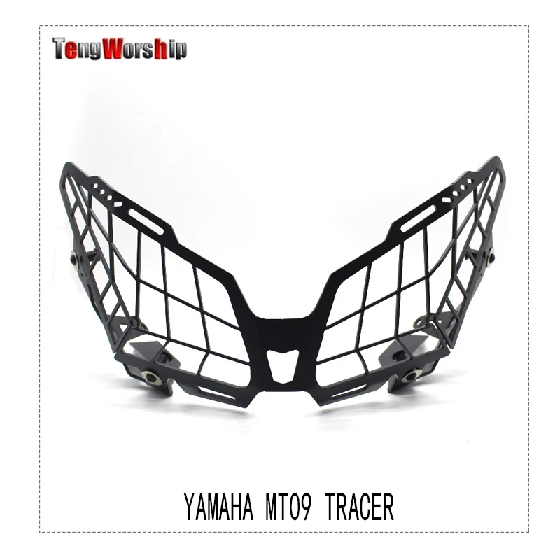

Motorcycle Headlight Protector Guard Lense Cover Grill Guard Headlight Protection For YAMAHA MT09 TRACER 2015 2016 2017 2018