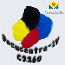 Jianyingchen Совместимость цветная Заправка для картриджей порошок для цифровой фотокамеры Fuji Xerox Docucentre-Характеристическая вязкость полимера C2260 C2263 лазерного принтера "Mei Qing"(4 упак./лот) 1 кг в пакете