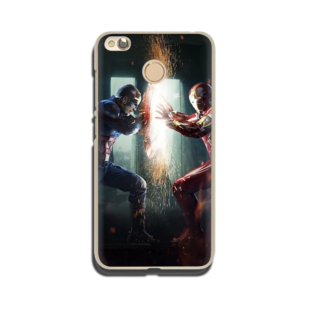 Марвел Супергерои из “Мстителей” жесткий чехол для телефона с рисунком в виде обложка чехол для Redmi 4A 4X5 6 A S2 7 GO Note 4 4X Примечание 5 6 7 Pro - Цвет: H11