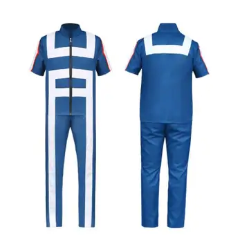 

Anime Boku no Hero Bakugou Katsuki/Iida Tenya/Todoroki Shouto Cosplay Costume My Hero Academia Sportswear Tops+Pants