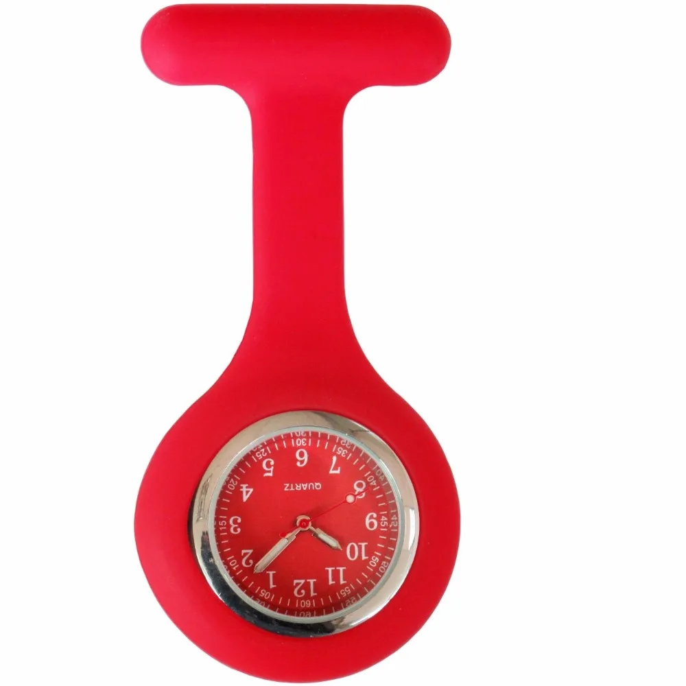 Красочный Дизайн Доктор Медсестры резиновый силиконовый ремешок для часов FOB карманные часы больничные медицинские Личные Женские часы