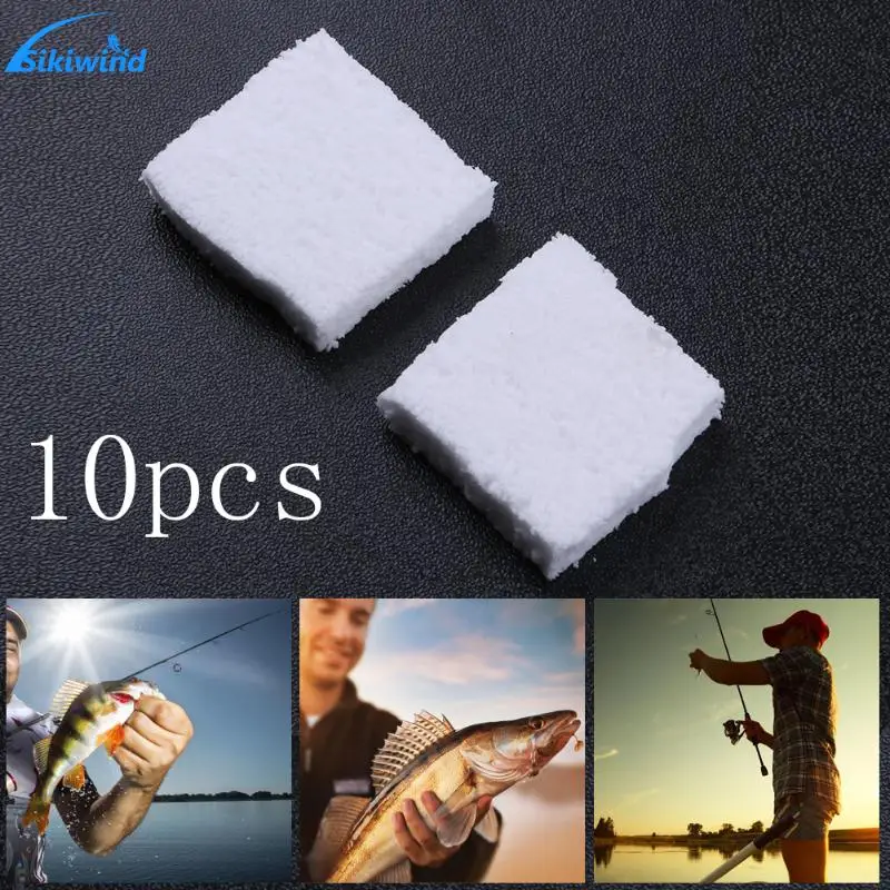 

10pcs Carp Fishing Bread Floating Artificial Baits Breadflake Bread Carp Coarse Fishing Tackle Tool Fake Soft Bait Fishing Lures