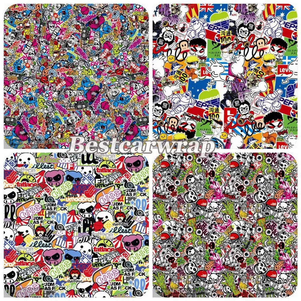 Basikal Lajak Stickerbomb