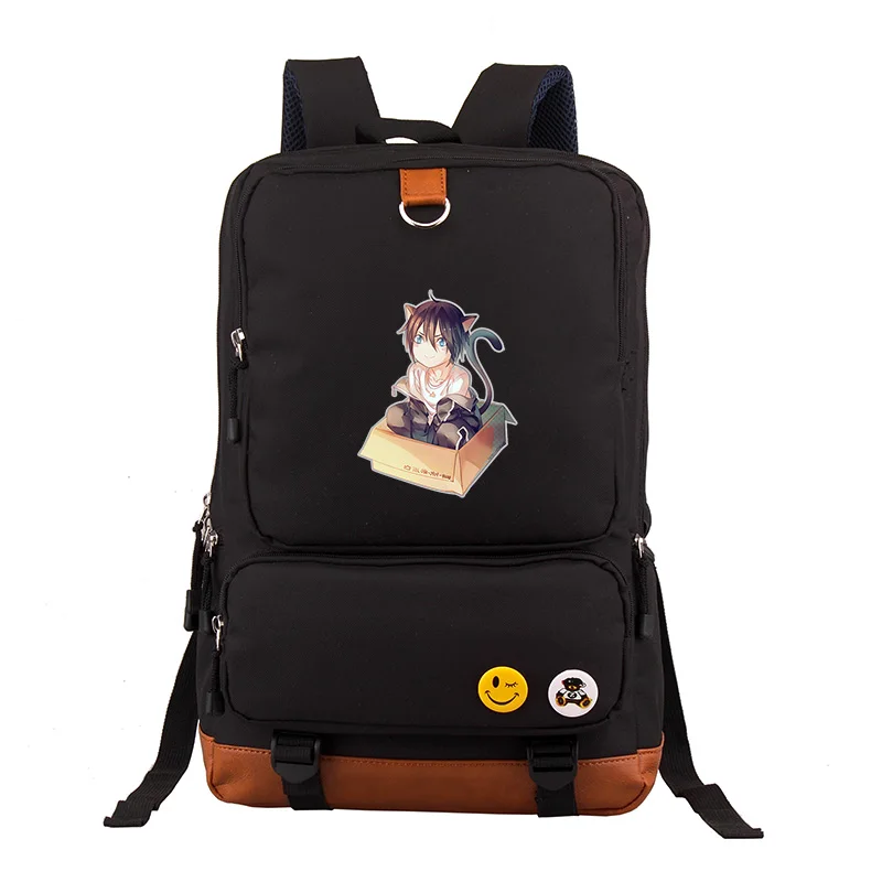Anime Noragami Fashion Children's School Bag Backpack Travel Laptop