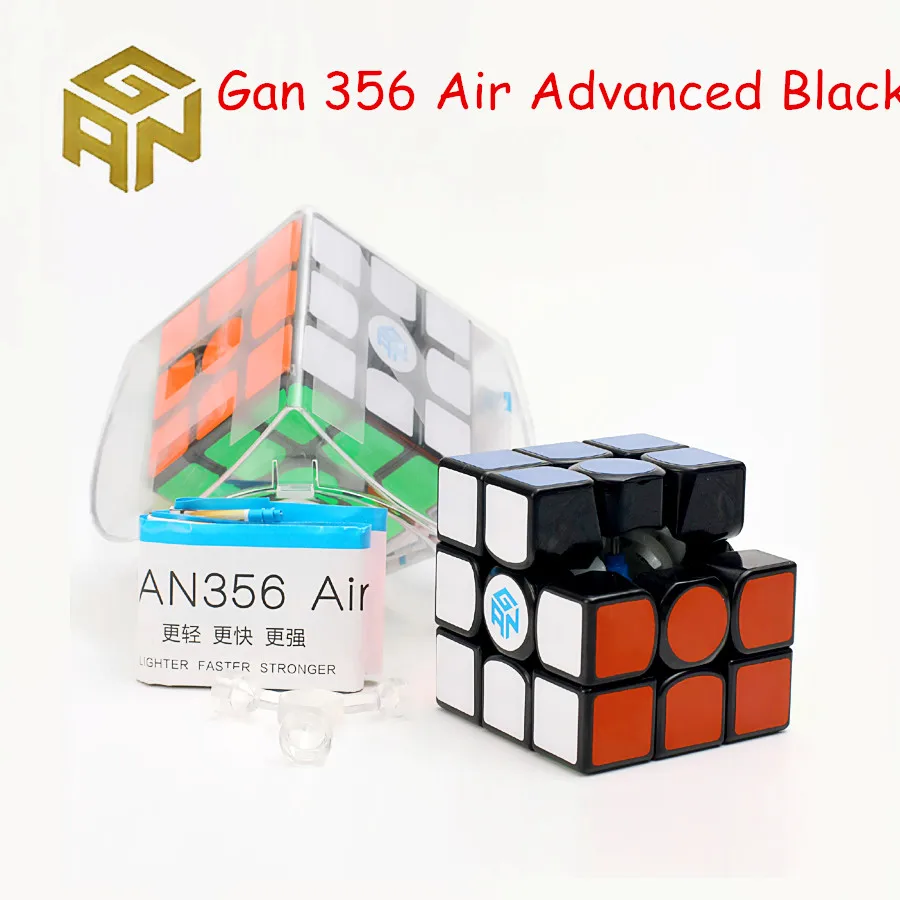Gans 356S V2 черный куб Gan 356 Air Master U/UM скоростной куб Макарон фиолетовый Магнитный - Цвет: 356 Air advanced B