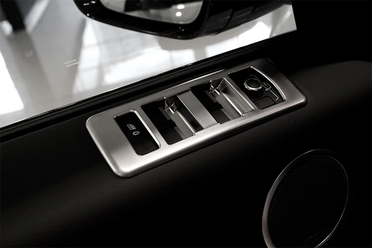 4 шт. для Land Rover Range Rover Sport- автомобильные аксессуары АБС хромированная на окно лифт переключатель рамка Крышка отделка