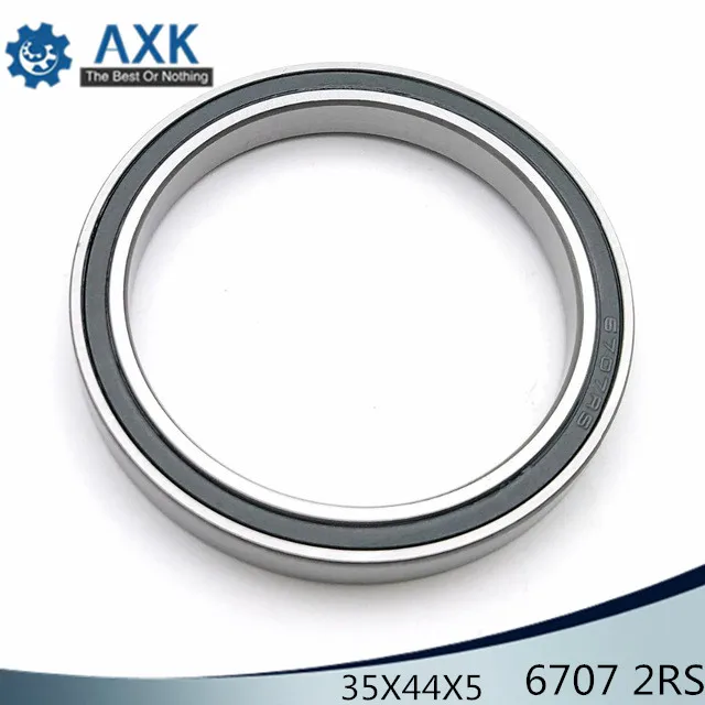 6707 2RS 6708RS 6709RS 6710RS  Bearing 35*44*5 mm ( 4 PCS ) ABEC-1 Slim Thin Section 61707RS 6707RS Ball Bearings 6707 RS