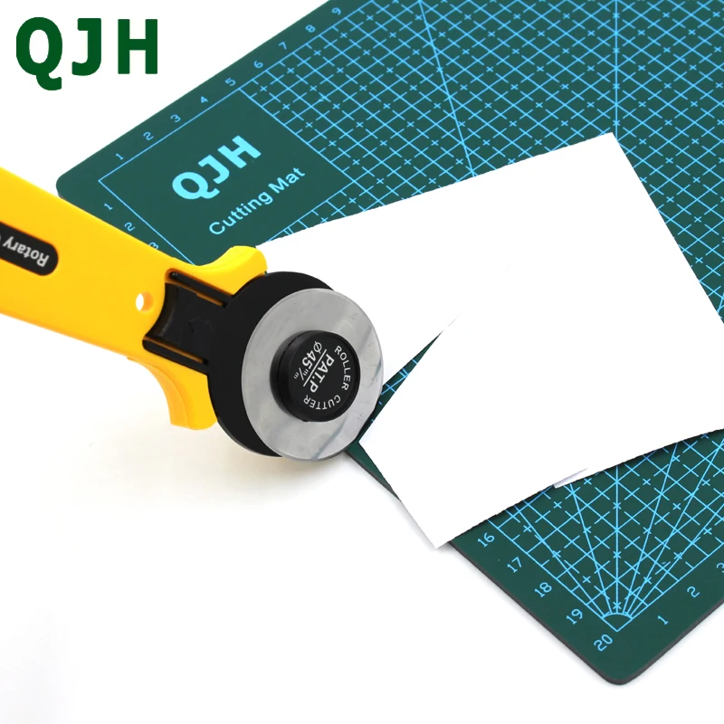 QJH 45 мм лоскутные роликовые колеса круглый нож для шитья кожи и ткани DIY бытовые