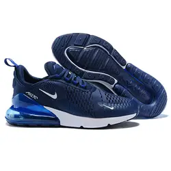 Оригинальная продукция Nike Air Max 270 для мужчин дышащие кроссовки Открытый спорт на шнуровке стабильность бег кроссовки Nike 270 AH8050