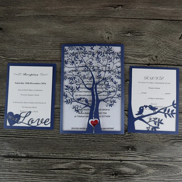 50 Royal Blue Hot Sale Chic Tree Design Wedding Party Decoration Paper Craft Laser Cut 50 Royal Blue Hot Sale Chic Tree Design Wedding Party Decoration Paper Craft Laser Cut