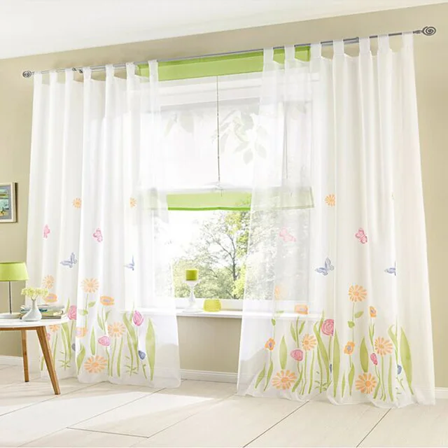 Organza Tulle Rustic Flower Curtain Valance Patterns Window Curtain Custom Valance Patterns Organza Tulle Rustic Flower Curtain Valance Patterns Window Curtain Custom Valance Patterns