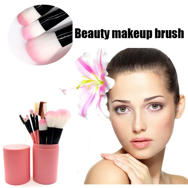 Набор кистей для макияжа 12 шт./компл. ресниц основы теней век помады смешивания