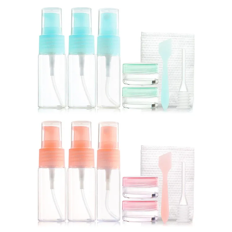 

Hot Selling 8pcs/set Silicone Refillable Portable Mini Traveler Packing Bottle Press Bottle for Lotion Shampoo Bath Perfume new