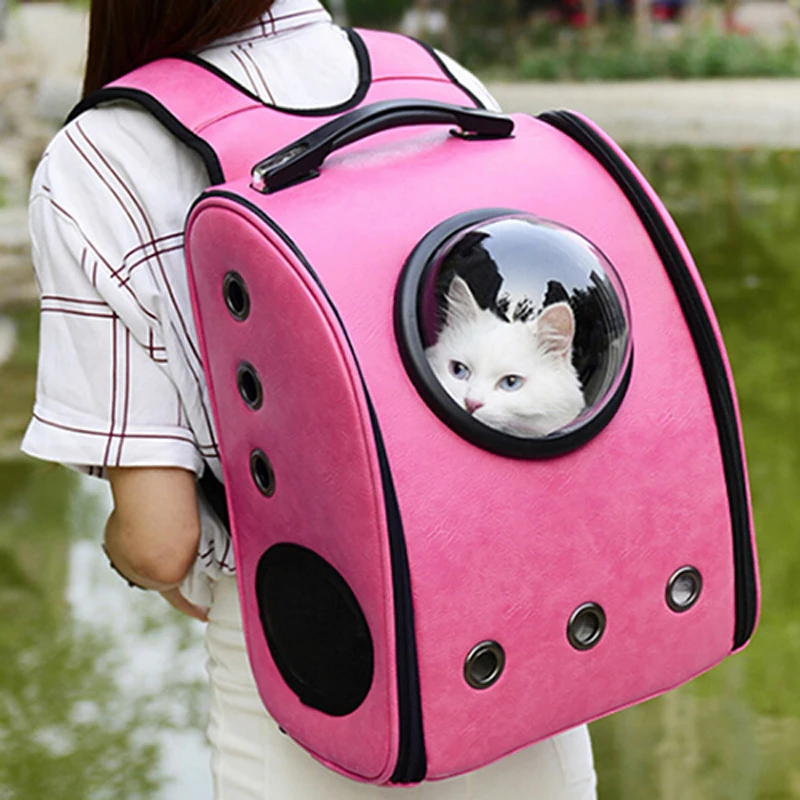 

Space Cabin Pet Carrier Breathable Cat Dog Carriers Space Capsule Backpack Outdoor Portable Package Pet Travel Dog Cat Carrier